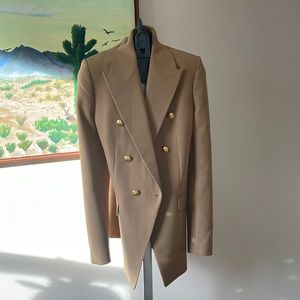 Zara blazer gold buttons
